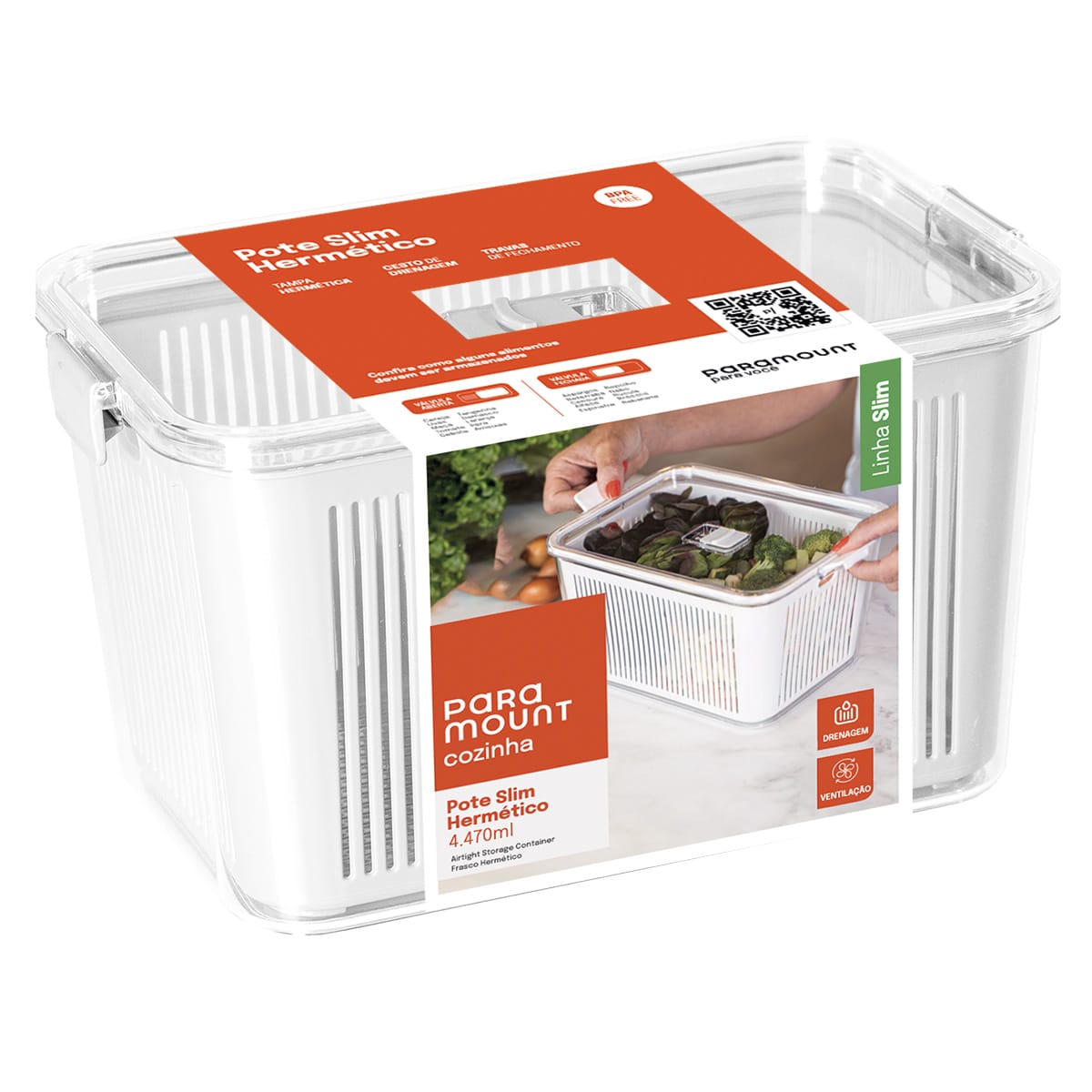 Pote Slim Multiuso 4.470mL